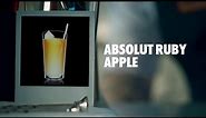 ABSOLUT RUBY APPLE DRINK RECIPE - HOW TO MIX