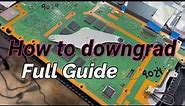 How to Downgrade Ps4 Full Guide.