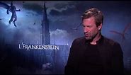 I, Frankenstein: Aaron Eckhart "Adam"Official Movie Interview | ScreenSlam