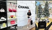 CHANEL 24C Shopping Date with Mum 🙀 So Many New Bag Styles!!