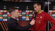 "Penalties is a tough way to go." Chris Smalling reflects on a tough evening for Roma