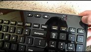 Logitech K360 Wireless Keyboard Review and Demo
