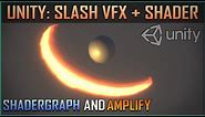 Slash VFX in Unity with Shader Graph and Amplify
