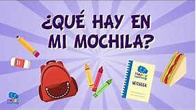 What’s in my School Bag? Spanish Vocabulary for Children | Educational Videos for Kids