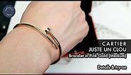 Cartier Juste un Clou (JUC) Nail Bracelet in Pink Gold (Medium model): Details & Try-on