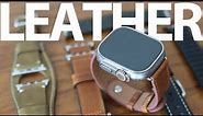 6 Best Apple Watch Ultra LEATHER Bands and Straps!