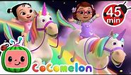 Rainbow Unicorn Song + MORE CoComelon Nursery Rhymes & Kids Songs