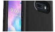 OtterBox Symmetry Series LG G8X ThinQ - Non-Retail Packaging - Black, LG Phonecase, Slim Fit, Raised Screen Bumper, Wireless Charging Compatible