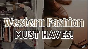 10 Western Clothing MUST HAVES! 🌵🤠 \\ MY WESTERN FASHION!