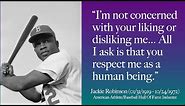Jackie Robinson: A Baseball Legend's Words of Strength and Courage