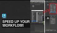 How to set up modifier buttons in 3ds max - Customize your 3ds Max user Interface