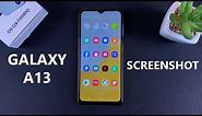 How To Screenshot On Samsung Galaxy A13 5G