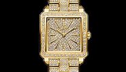 JBW Cristal Square J6386A | Women's Gold Diamond Watch