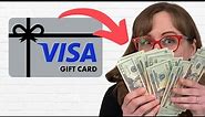 Convert a Visa Gift Card into Cash INSTANTLY