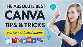 I BET you didn't know these 20 AWESOME Canva Tips AND Tricks | Canva Tutorial For Beginners
