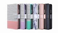 ULAK Leather iPhone X Wallet Case with Credit Card Holders Magnetic Flip Pouch Purse Fiolo