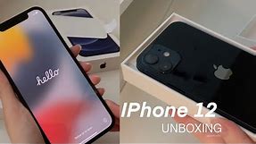 iPhone 12 Unboxing (Black 64GB)📦🍎