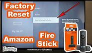 How to Factory Reset Amazon Fire Stick - Step-by-Step Guide