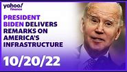 President Biden delivers remarks on America’s infrastructure