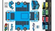 Kreatif! Download Papercraft Tayo The Litte Bus