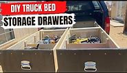 How To Make A Truck Bed Tool Box // DIY Storage