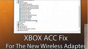 I cant get the xbox wireless adapter model 1790 to work.