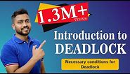 L-4.1: DEADLOCK concept | Example | Necessary condition | Operating System