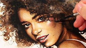10 TIPS for Watercolor Portraits | HOW TO USE WATERCOLOR