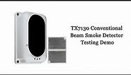 TX7130 Conventional Beam Smoke Detector Adjusting and Testing demo