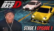 INITIAL D SEASON 1 EPISODE 1 REACTION! Initial D First Stage The Ultimate Tofu Store Drift Reaction!