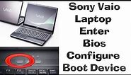 Sony E Series Laptop Enter Bios SVE151B11W