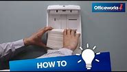 How to Refill the Aquarius Compact Towel Dispenser with Kleenex Compact Refills