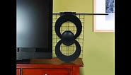 ClearStream™ 2V UHF/VHF Indoor/Outdoor HDTV Antenna - Assembly and Installation (Indoors)