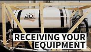 ABI Support - Receiving Your Equipment