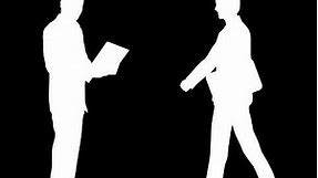 Free PowerPoint Silhouettes - Businessman