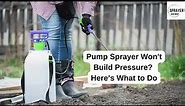Hand Pump Sprayer Won't Build Pressure? How to Fix