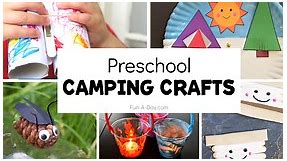 20 Fun Camping Crafts for Preschoolers