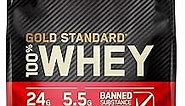 Optimum Nutrition Gold Standard 100% Whey Protein Powder, Double Rich Chocolate, 10 Pound (Packaging May Vary)
