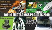 Top 10 Latest DIY Electronics Projects For Students