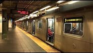 NYC Subway: Rush Hour at Times Square Station