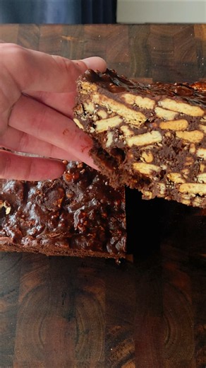 No bake choco cake, 5 ingredients!
