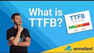 What is TTFB? | Time to first Byte Explained