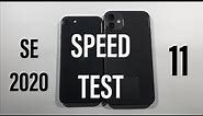 Iphone SE 2020 vs Iphone 11 Speed Test