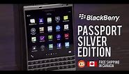 BlackBerry Passport SILVER Edition - Order now and receive $130 in FREE Accessories!