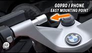 GoPro / Phone Handlebar Mount for BMW R1250RT (or K1600 / R1200RT)