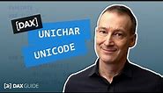 UNICHAR, UNICODE - DAX Guide