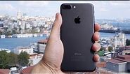 iPhone 7 Plus Black Matte & Apple Black Silicone Case Unboxing - iPhone 7 Plus Siyah Kutu Açılımı 4K