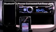 JVC Mobile Car Audio Receiver "Bluetooth(R) 2 Phones Connected Full Time"