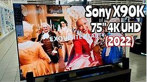 Sony Bravia XR X90K 75" 4K Ultra HD Smart Google TV (2022)