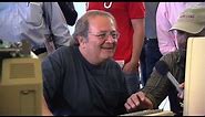Andy Herzfeld plays with early Prototype Twiggy Macintosh